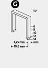 FREUND Sešívačky a sponky Ploché typ G11/8 (140/8) 5.000