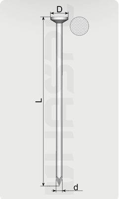 Coleman CU hřebíky stavební 4,5 x 100mm