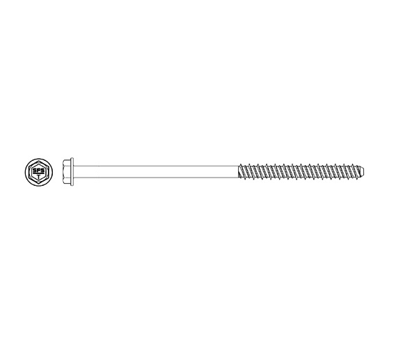 SFS do betonu TI-6,3x155