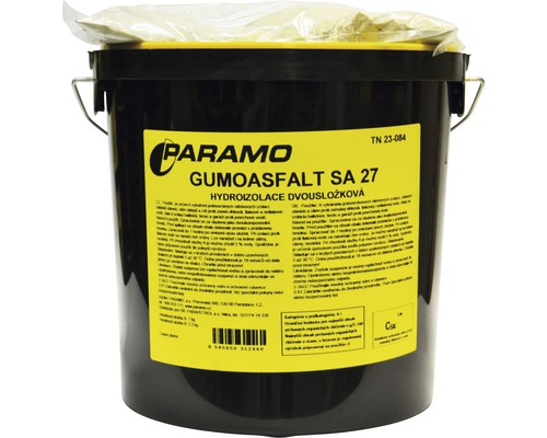 PARAMO  laky a penetrace GUMOASFALT SA27 9,3kg