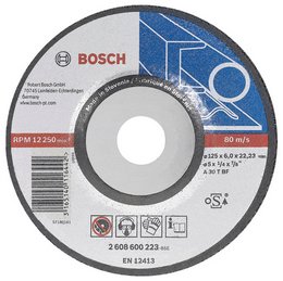 BOSCH Kotouč řezný KOV 125/6 brusný