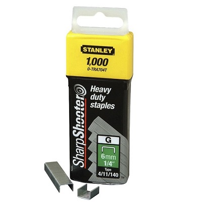 STANLEY A BOSTITCH STANLEY Sponky, hřebíčky Typ G (HD) 6mm bal.1000ks