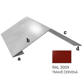 BLIX Pozink tl. 0,5 mm Hřeben r.š. 625 R3009 TČrv