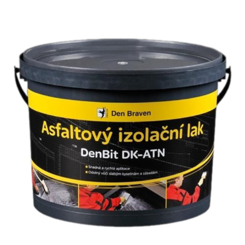 Den Braven Asfaltové izolace DenBit DK-ATN izolační lak 9kg černá