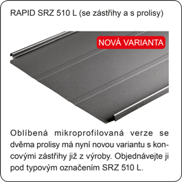 SATJAM RAPID SRZ510L 0,5mm PE25 R7016 -černáA