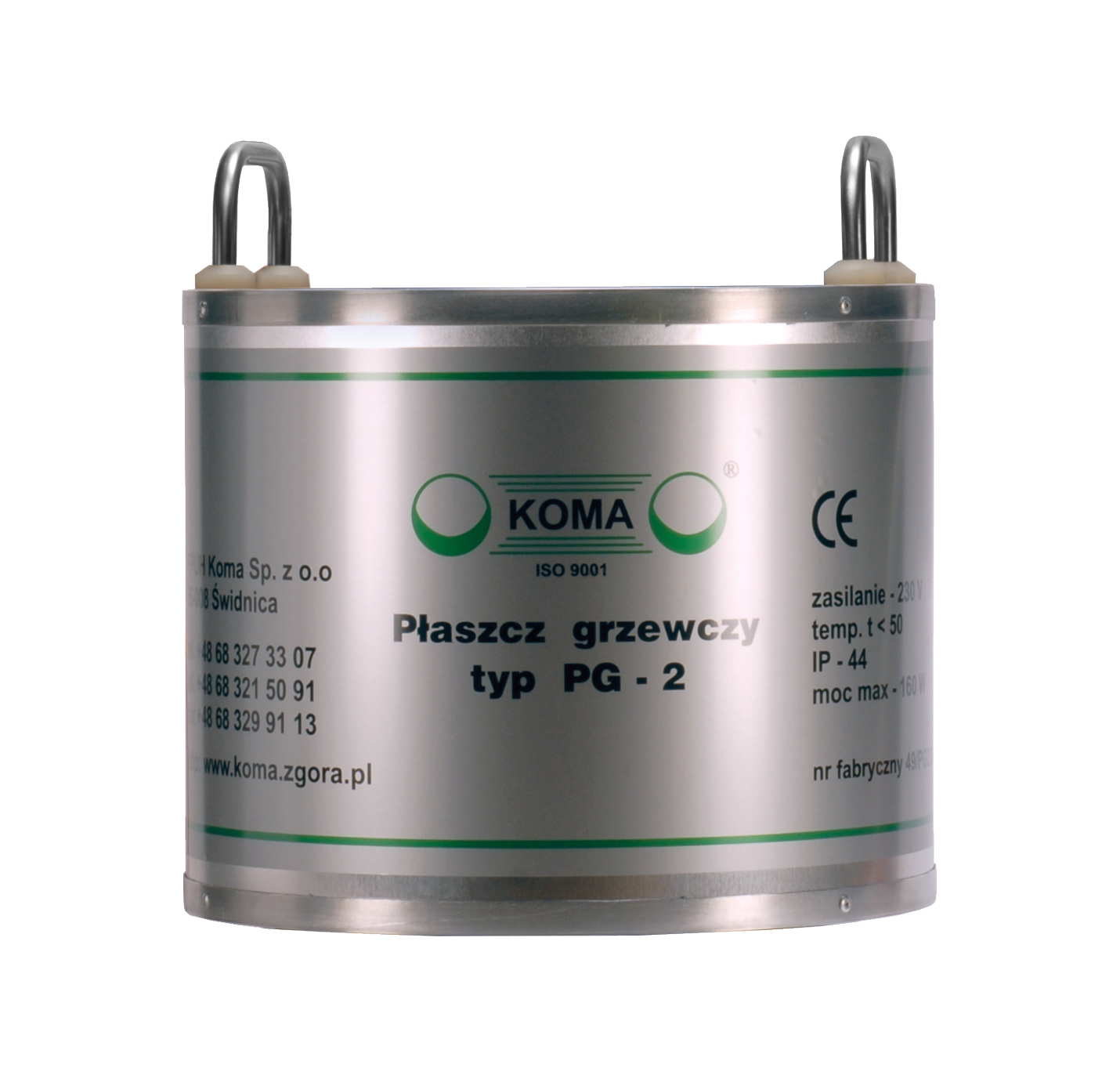 KOMA  Topný plášť PG-2 na láhev 11kg