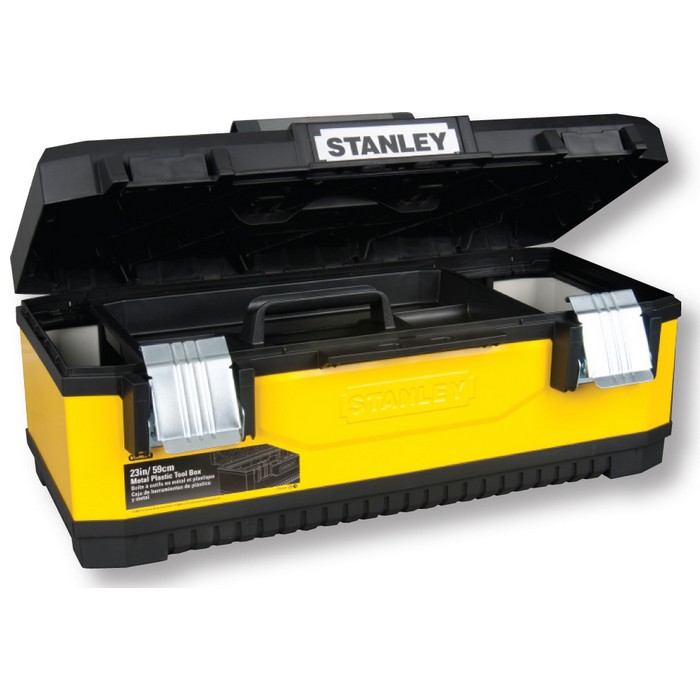 STANLEY A BOSTITCH STANLEY Organizery,boxy,brašny Kovoplastový box 50x22x29cm žl