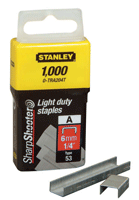 STANLEY A BOSTITCH STANLEY Sponky, hřebíčky Typ A (LD) 4mm bal.1000ks