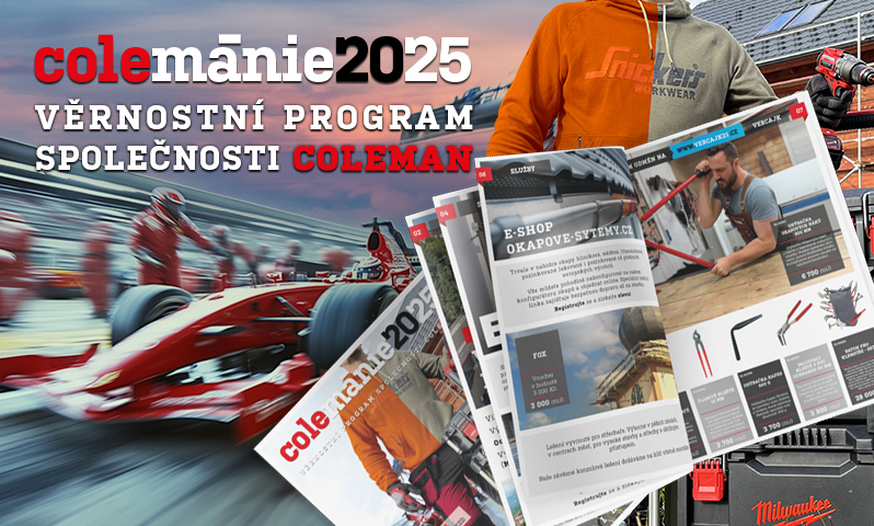 Letošní Colemánie 2025 startuje