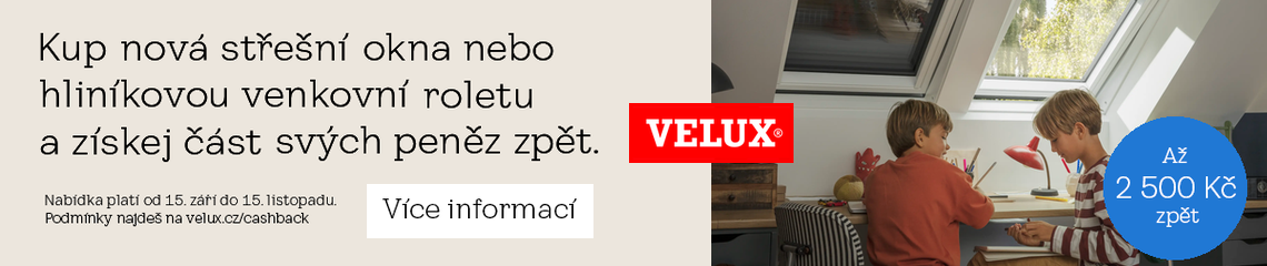 Cashback až 2500 Kč
