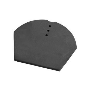 Hřebenáč JIRČANY a STODO - UH spodní větrací č. 5 (š. 25 cm) - Břidlicově černá