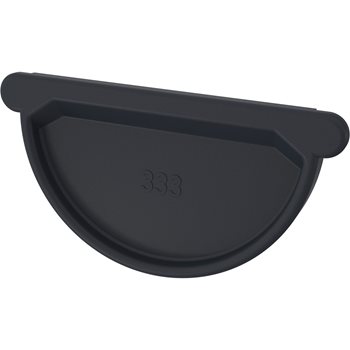 COLORDUR 333 mm - Čelo nasouv. s těsněním 333 mm - RAL 7016 černá antracit