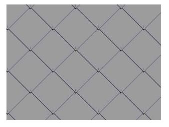 DAKORA  hladká - 40x40cm francouzské krytí - Světle šedá