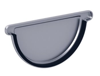 Pozinkované žlaby r.š. 250 mm - Čelo s těsněním 250