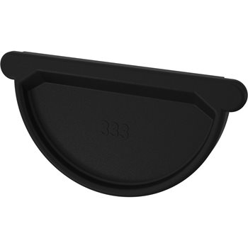 COLORDUR 333 mm - Čelo nasouv. s těsněním 333 mm - RAL 9005 Černa
