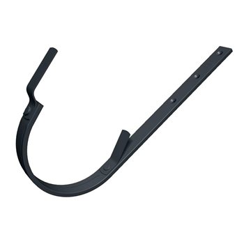 Žlaby Prefa 280 mm P.10 - Žlabový hák 280 prodl.; 28 x 7 - Antracitová