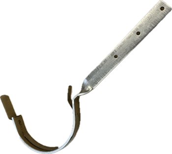 Pozinkované žlaby r.š. 280 mm - Žlabový hák 280 kroucený