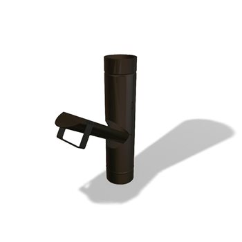 Svody Prefa 120 mm P.10 - Odvaděč vody (klapka) - Oříškově hnědá
