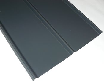 ALUKRYT - Šablona DELTA 0,6x450x1000 mm - Antracitová