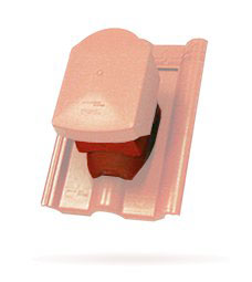 Průchody pro sanitu - Nástavec sanitární DuroVent - Tmavě hnědá