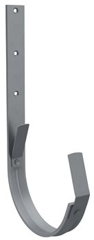 Pozink-lak žlaby r.š. 330 mm - Žlabový hák 330 - RAL 7016 černá antracit