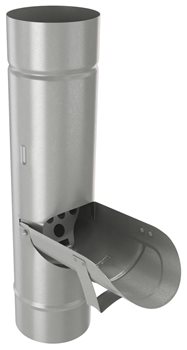 Pozinkované svody 100 mm - Odvaděč vody se sítkem