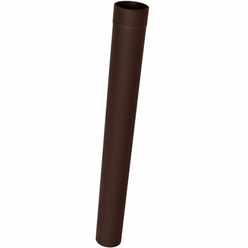 COLORDUR ø 100 mm - Svodová roura kruhová 100 d. 3 m - RAL 8017 Hnědá
