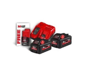 Akumulátory a nabíječky - M18HNRG-552 sada akumulátorů a nabíječky