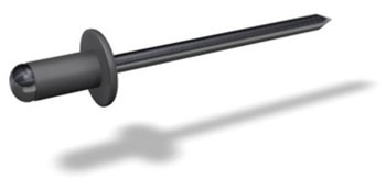 Spojovací materiál  - Trhací nýt 4x9,5 mm - Oříškově hnědá