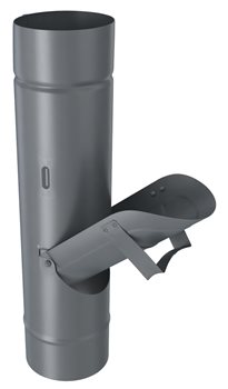 Pozink-lak svody 100 mm - Odvaděč vody 100 mm - RAL 7016 černá antracit