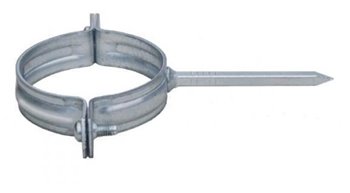 Titanzinkové svody 120 mm - Objímka svodu trn 200 mm