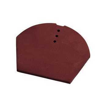 Hřebenáč JIRČANY a STODO - UH spodní větrací č. 5 (š. 25 cm) - Kaštanově hnědá Glazura