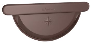 Pozink-lak žlaby r.š. 280 mm - Čelo 280 mm - RAL 8017 Hnědá