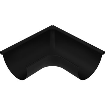 COLORDUR 250 mm - Roh vnější 250/90° - RAL 9005 Černa