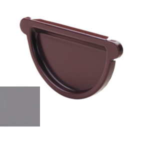 Okapový systém 125 - C 125 UNI čelo univerzální - RAL 7024 Grafitová šeď