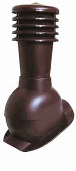 Odvětrání kanalizace - Odvětrávací set 110/125 nízký prof - Antracitová