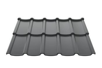 Modular TS47-350-1145 - Ruukki 40 Polyester Rough Matt - RR887 Čokoládově hnědá