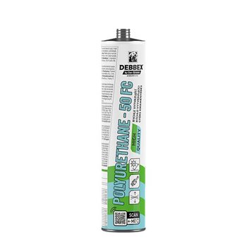 Polyuretanové tmely DEN BRAVEN - Polyuretanový PU 50 FC 300ml - Šedá