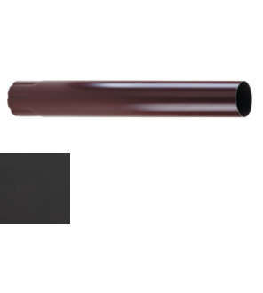 Svody 100 - Svod 100 svodová roura d. 3 m - RAL 9005 Černa