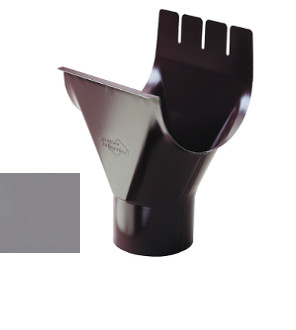 Okapový systém 125 - K 125/90 žlabový kotlík - RAL 7024 Grafitová šeď