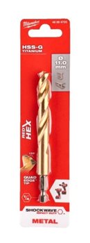 Vrtáky do kovu - RED HEX HSS-G TiN Ø 11 mm - 1 ks