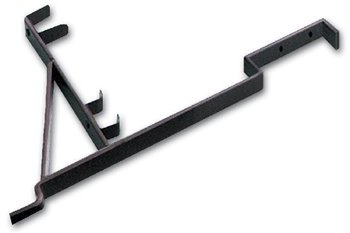 Mřížové sněhové zábrany - DSZ-U držák sněh.zábrany PE - RAL 9005 Černa