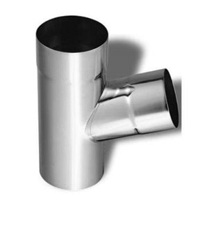 Titanzinkové svody 100 mm - Odpadová odbočka 72° 100/100