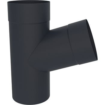 COLORDUR ø 100 mm - Odbočka svodu 72° 100/80 - RAL 7016 černá antracit
