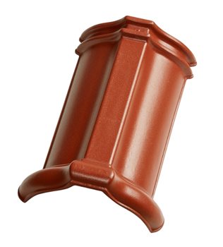 Hřebenáč HRANICE - Hřebenáč drážkový č. 2 (š. 21 cm) - Červená engoba