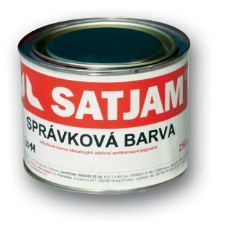 Opravné barvy PE25 - SB 250 správková barva 250ml - RAL 9005 Černa