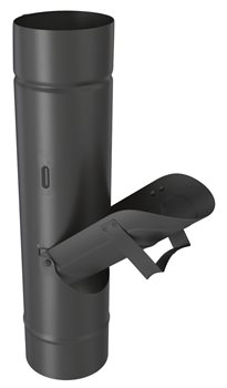 Pozink-lak svody 120 mm - Odvaděč vody 120 mm - RAL 9005 Černa