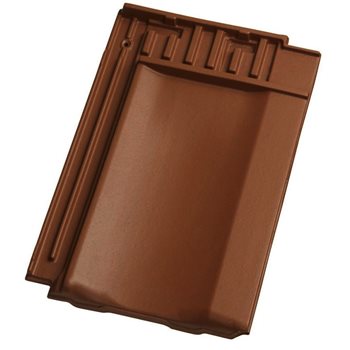 Contiton 12 (Stodo 12) STOD posuvná - Posuvná větrací přip. hřebene - Kaštanově hnědá Glazura