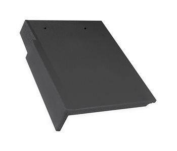 Tegalit Novo - Krajní taška levá - Břidlicově černá