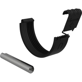 COLORDUR 250 mm - Žlabová spojka 250 - RAL 9005 Černa